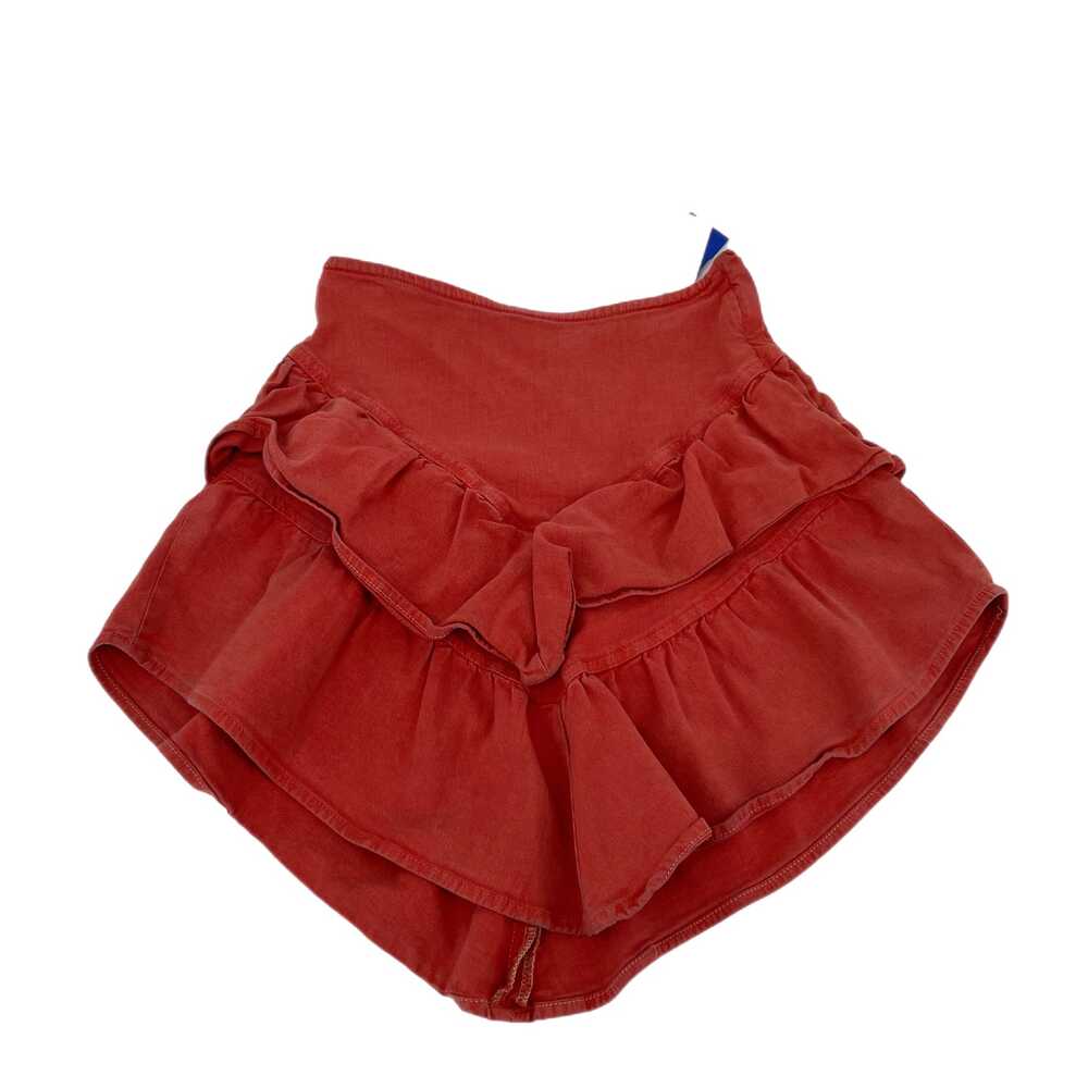 Mother Orange Ruffle Mini Skirt | Womens 25